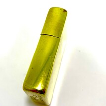 ZIPPO　ジッポー ジッポ 　SOLID BRASS ソリッドブラス　オイルライター 喫煙具 ゴールドカラー_画像4