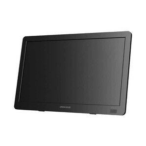 【未使用】GREEN HOUSE グリーンハウス ポータブルテレビ 14インチ GH-PTV14B-BK 地デジワンセグ 自動切替 外付けHDD 録画可能◎5719-2の画像1