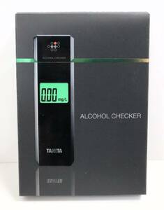 【未使用】TANITA ALCOHOL CHECKER タニタ アルコールチェッカー HC-310 ブラック ◎5616-1