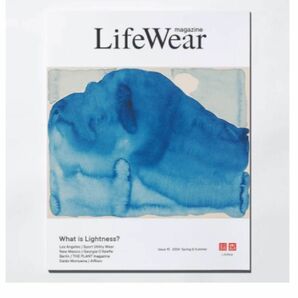 ユニクロ　マガジン　春夏号　2024年　UNIQLO LifeWear magazine Spring & Summer