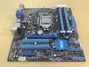 ASUS P8B75-M LGA1155 MicroATX マザーボード＋Core i5-3470 BIOS確認済み【ジャンク扱い】
