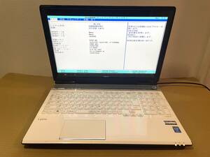 NEC PC-LL750NSW-YC LaVie LL750/N Core i7-4700MQ 2.40GHz/メモリ8GB/HDDなし/ブルーレイUJ260/BIOS確認【ジャンク】