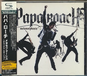 2枚組(SHM-CD+DVD)●パパ・ローチ / メタモフォーシズ ~デラックス・エディション　帯付　PAPA ROACH