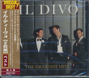 未開封 2枚組CD●イル・ディーヴォ ベスト　輸入盤　IL DIVO Greatest Hits
