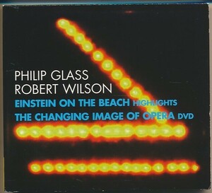 2枚組(CD+DVD)●フィリップ・グラス、ロバート・ウィルソン / 浜辺のアインシュタイン（ハイライツ）