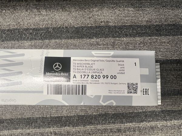 新品 メルセデス ベンツ 純正 フロントワイパー 右ハンドル車