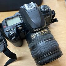 M-1024★80サイズ Nikon ニコン デジタル一眼レフカメラ D100 レンズセット 詳細不明 現状品 ジャンク_画像3