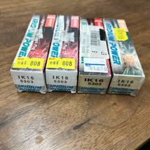 MB-1923★クリックポスト(全国一律送料185円) DENSO デンソー High Performance Spark Plug スパークプラグ IK16 5303 ×4本セット M-2/②_画像2