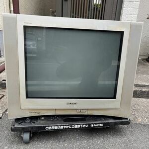 M-1037★【大阪府守口市直接引取】限定 / SONY ソニー ブラウン管テレビ Trinitron トリニトロン KV-21DA75 レトロ 当時物 通電OK ジャンク