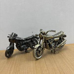 TA-393☆60サイズ☆レッドバロン MIni Replica 世界の名車シリーズ vol.39/34 2点セット Kawasaki 750-RS 置物 z1000 Z1-Ｒ(箱無し) 非売