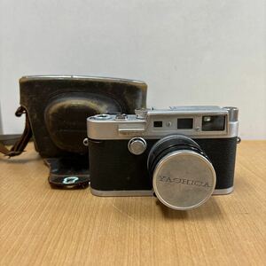 TA-405☆60サイズ YASHICA ヤシカ YF NICCA YASHINON 1:1.8 f=5cm レンジファインダー ジャンク　フィルムカメラ 