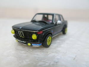 ②　オートアート　1/43　　BMW 2002 ターボ 黒