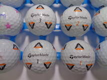 [6226A35] テーラーメイド TAYLORMADE TP5X pix TP5 pix 年式色々 30球 ロストボール 【中古】_画像1