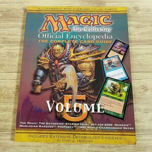 TCG関連[英語版マジック：ザ・ギャザリング 公式カードガイド 5 Magic:The Gathering Official Encyclopedia VOLUME 5] 1997年【送料180円