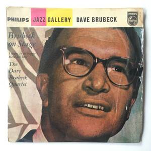 2422●The Dave Brubeck Quartet Brubeck On Stage / 429 746 BE / I Want To Be Happy / Here Lies Love / 7inch EP アナログ盤