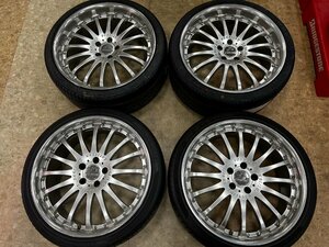 カールソン１/16RS　21×9J・10J　5H120　＋30/40　ピレリゼロ/ナンカンAS-１　札幌市から出品　直接引き取り可能です