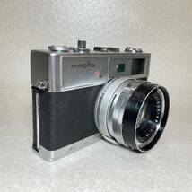 W3-2）MINOLTA HI-MATIC-7s フィルムカメラ レンジファインダー ROKKOR-PF 1:1.8 45mm （123）_画像4