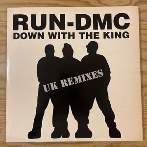 RUN DMC/DOWN WITH THE KING/UK REMIXES/中古/レコード/HIPHOP/CLUB/DJ