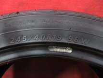 タイヤ 4本 245/40R19 ファルケン ZIEX ZE 912 溝アリ 送料無料★14633_画像10