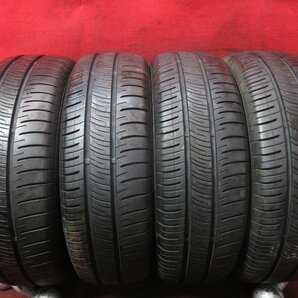 タイヤ 4本 195/65R15 ダンロップ ENASAVE RV-505 ミニバン ワンボックス ステーションワゴン バリ バリ山 溝アリ 送料無料★14674の画像1