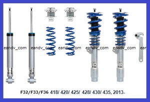 即納BMW4シリーズF32クーペF33カブリオレF36グランクーペ車高調キット ドイツTUVコイルオーバー ダウンサスペンション ショック ローダウン