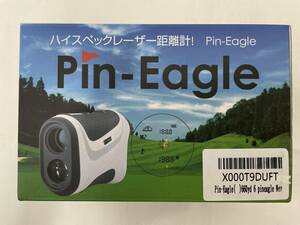 新品! Pin-Eagle(ピンイーグル) ゴルフ 距離計 660yd対応 安心国内ブランド 光学6倍望遠 IPX5防水