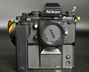 NY2-136【現状品】Nikon　F3　モータードライブ付き　ニコン　一眼レフカメラ　フィルムカメラ　カメラ　簡易動作確認済　中古品　保管品