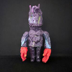 Grody Shogun Dead Donkey DCon マーブル成型　検）LULUBELL TOYS カスタムソフビ シカルナ工房 PAUL KAIJU KARZ WORKS SKULL HEAD BUTT