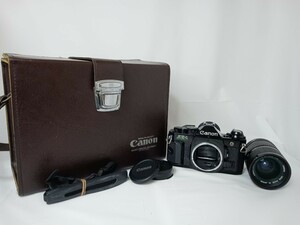 CANON キヤノン AE-1 PROGRAM フィルムカメラ ブラック FD 35-70mm f4 レンズ　T32