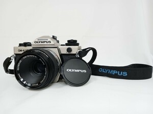 OLYMPUS オリンパス OM-4 Ti フィルム一眼レフカメラ シルバー OM-SYSTEM ZUIKO AUTO-MACRO F3.5 50mm S2