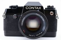 CONTAX コンタックス 137 MD QUARTZ Carl Zeiss Planar 1.4/50 T＊ 一眼レフ フィルムカメラ レンズ [美品] #e423A_画像2