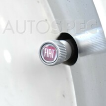 FIAT　純正　ホイール エアバルブ キャップ　エンブレム　MOPAR製　フィアット　500　500C　送料無料　エアーバルブ_画像3