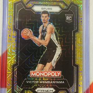 ★限定500枚★Gold Mojo★Victor Wembanyama 2023-24 Prizm Gold Money Shimmer SP 053/500 ルーキー RC Rookieの画像1