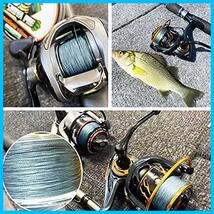 ★グレイ_サイズ:PE3号-35LB★ Wata Champ PEライン 4編み 0.8号 1.0号 1.2号 1.5号 2号 2.5号 3号 ケース付き 釣り糸 よつあみ 150m_画像8