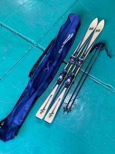 「S257」K2 スキー板170cm ＋ KIZKI ストック