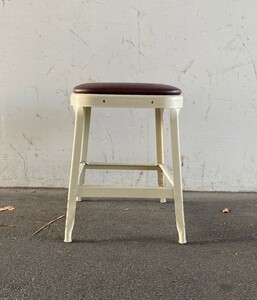 「S96」リオン LYON ファクトリースツール Factory Stool クッションシート付 Sサイズ インダストリアル USA