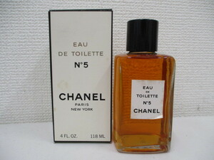 6109 CHANEL シャネル No 5 EAU DE TOILETTE 118ml 香水