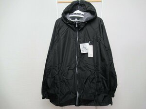 O.UNIQLO/ユニクロ ポケッタブルパーカ Sz.XL メンズ ブラック 撥水 防汚 大きいサイズ タグ付き未使用品