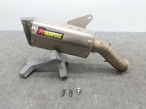 ハイパーモタード 821/939/SP アクラポビッチ チタン スリップオン AKRAPOVIC ◆返品可 T2C083K T02L 466