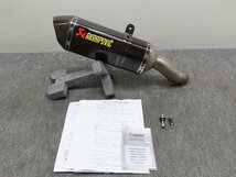 良品 ZX-6R 09～ ZX-6R(636) 13～ アクラポビッチ ステン/カーボン スリップオン AKRAPOVIC ◆返品可 T2C100K T02L 404_画像1