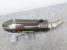 良品 ZX-6R 09～ ZX-6R(636) 13～ アクラポビッチ ステン/カーボン スリップオン AKRAPOVIC ◆返品可 T2C100K T02L 404_画像4