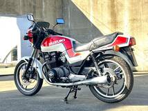 ☆GSX400E☆ビキニカウル付赤白カラー☆車体綺麗タイヤ程度上 スズキ旧車 エンジンブレーキ電気系作動確認済 ゴキ ザリ カタナ SUZUKI_画像4