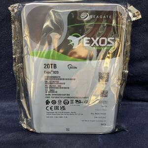 未開封Exos X20 ST20000NM007D 20TB HDD 内蔵ハードディスク 3.5インチ Seagate SATA 