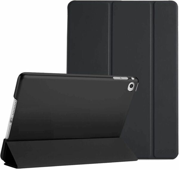 iPad mini 1/2/3/4/5 用 シリコンケース（黒）スマートケース