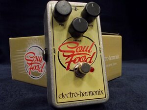 展示新品 electro-harmonix Soul Food エレクトロハーモニクス ソウルフード オーバードライブ ブースター ペダル