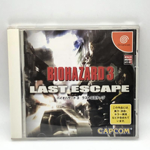 動作品 DC バイオハザード 3 ラストエスケープ BIOHAZARD LAST ESCAPE Resident Evil カプコン CAPCOM ドリームキャスト 箱・説付_画像1