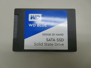 WesternDigital製2.5インチSSD 500G(READ:560MB WRITE:530MB) WDS500G2B0A