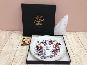 ◇ディズニー パーティープレート MICKEY The true ORIGINAL 90 YEARS of IMAGINATION 2P8 【80】