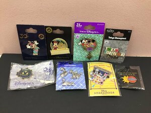 ◇ディズニー 《未開封品あり》ピンバッジ 8点 21周年 30周年 アンバサダーホテル TDSグランドオープニング 1M45 【60】