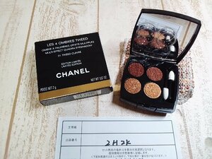 コスメ 《未使用品》 CHANEL シャネル レキャトルオンブル ツイード アイシャドウ 2H2K 【60】